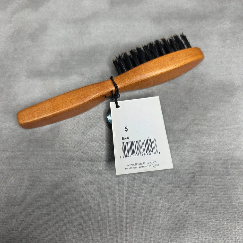 Spornette B-4 Bolero 100% Boar Bristle Beard & Mustache Styling Brush